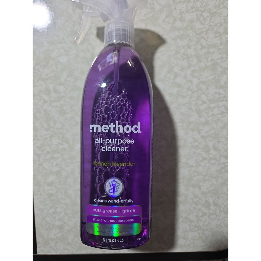 Method All-Purpose Cleaner French Lavender Scent Cuts Grease & Grime 28 oz